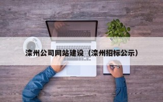 新野滦州公司网站建设（滦州招标公示）